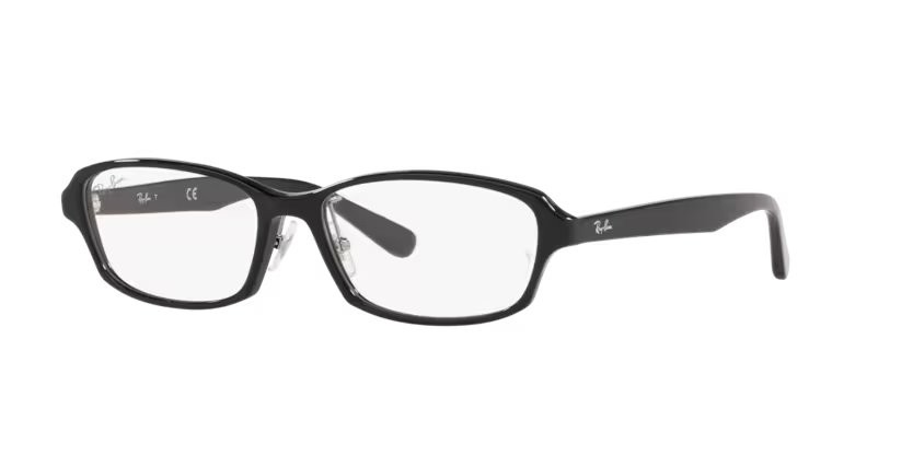 Eyeglasses Ray-Ban RX 5385D (2000) - RB 5385D 2000 color nero shape irregular lenses trasparente