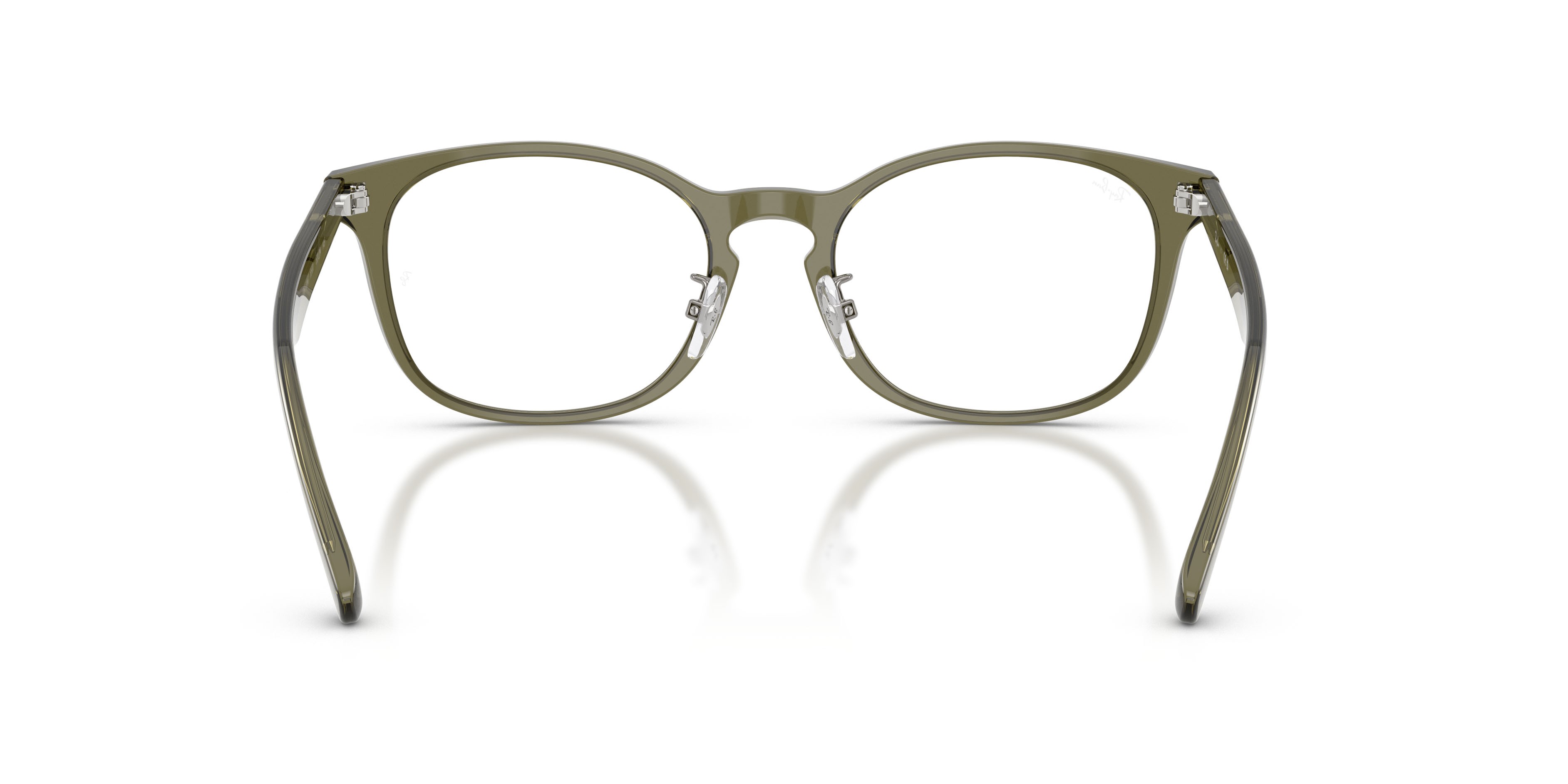 Occhiali da vista Ray-Ban RX 5386D (8501) - RB 5386D 8501 colore transparent brown heart forma ovale lenti trasparente