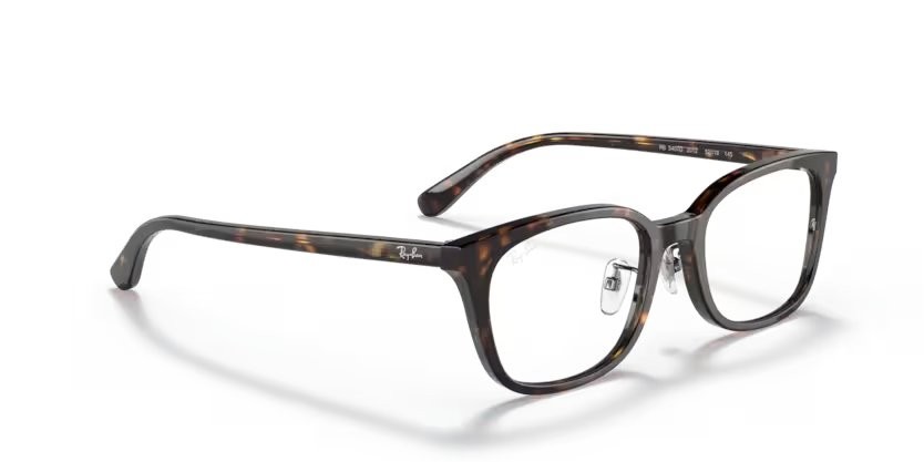 Occhiali da vista Ray-Ban RX 5407D (2012) - RB 5407D 2012 colore havana forma quadrato lenti lente demo