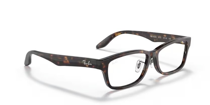 Eyeglasses Ray-Ban RX 5408D (2012) - RB 5408D 2012 color havana shape rectangle lenses lente demo