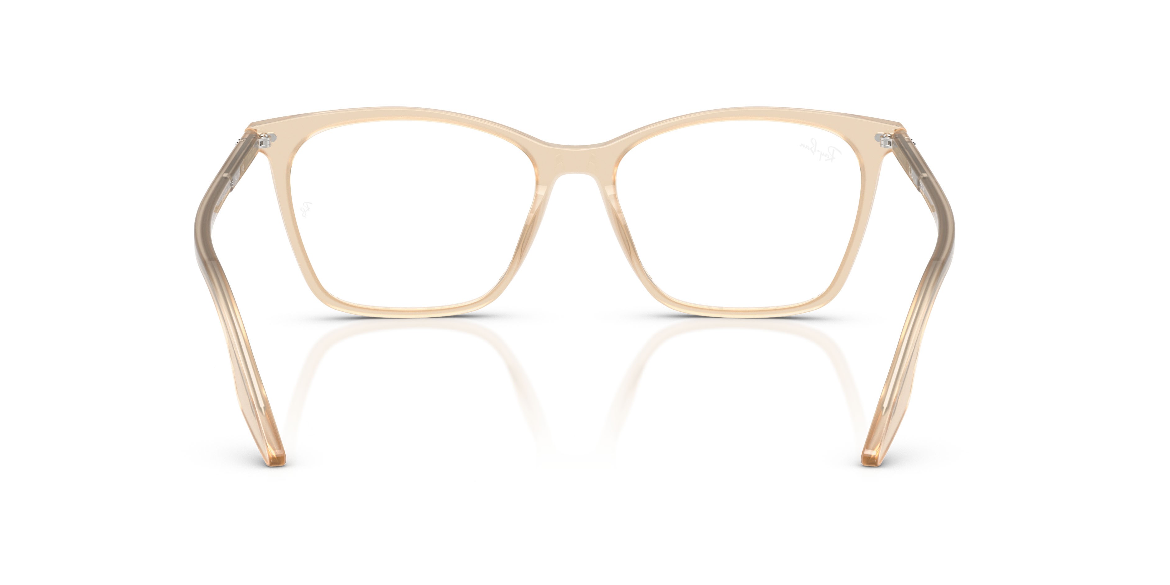 Occhiali da vista Ray-Ban RX 5422 (8505) - RB 5422 8505 colore opal natural forma cat eye lenti trasparente
