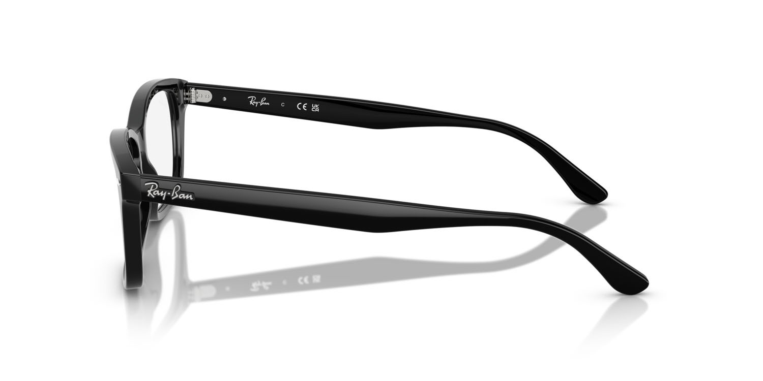 Occhiali da vista Ray-Ban RX 5428 (2000) - RB 5428 2000 colore nero forma quadrato lenti trasparente