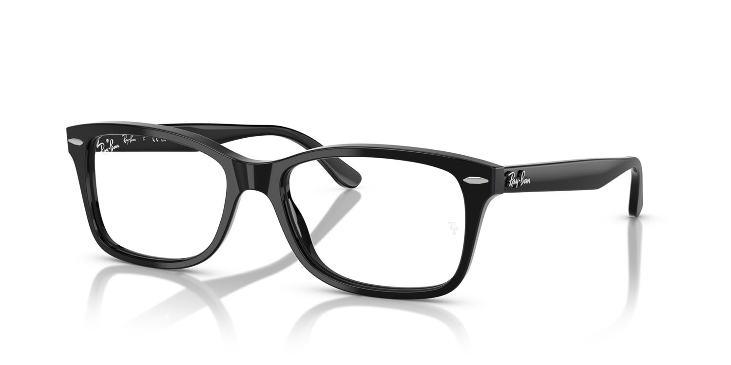 Occhiali da vista Ray-Ban RX 5428 (2000) - RB 5428 2000 colore nero forma quadrato lenti trasparente