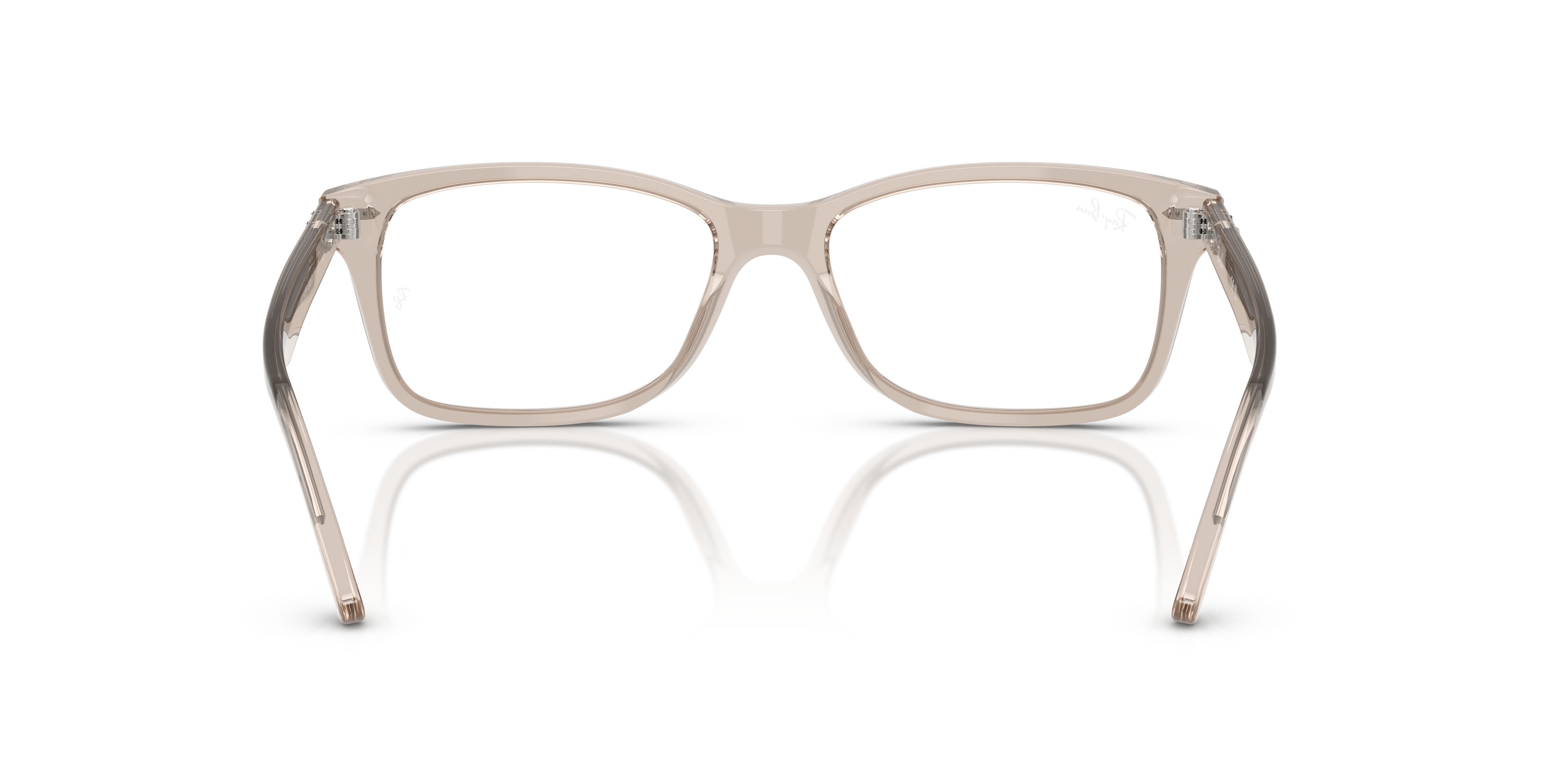 Eyeglasses Ray-Ban RX 5428 (8457) - RB 5428 8457 color tortora trasparente shape square lenses trasparente