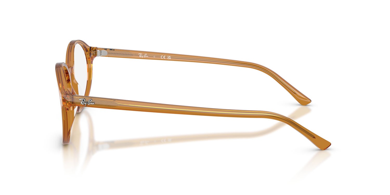 Eyeglasses Ray-Ban German RX 5429 (8439) - RB 5429 8439 color beige shape oval lenses trasparente