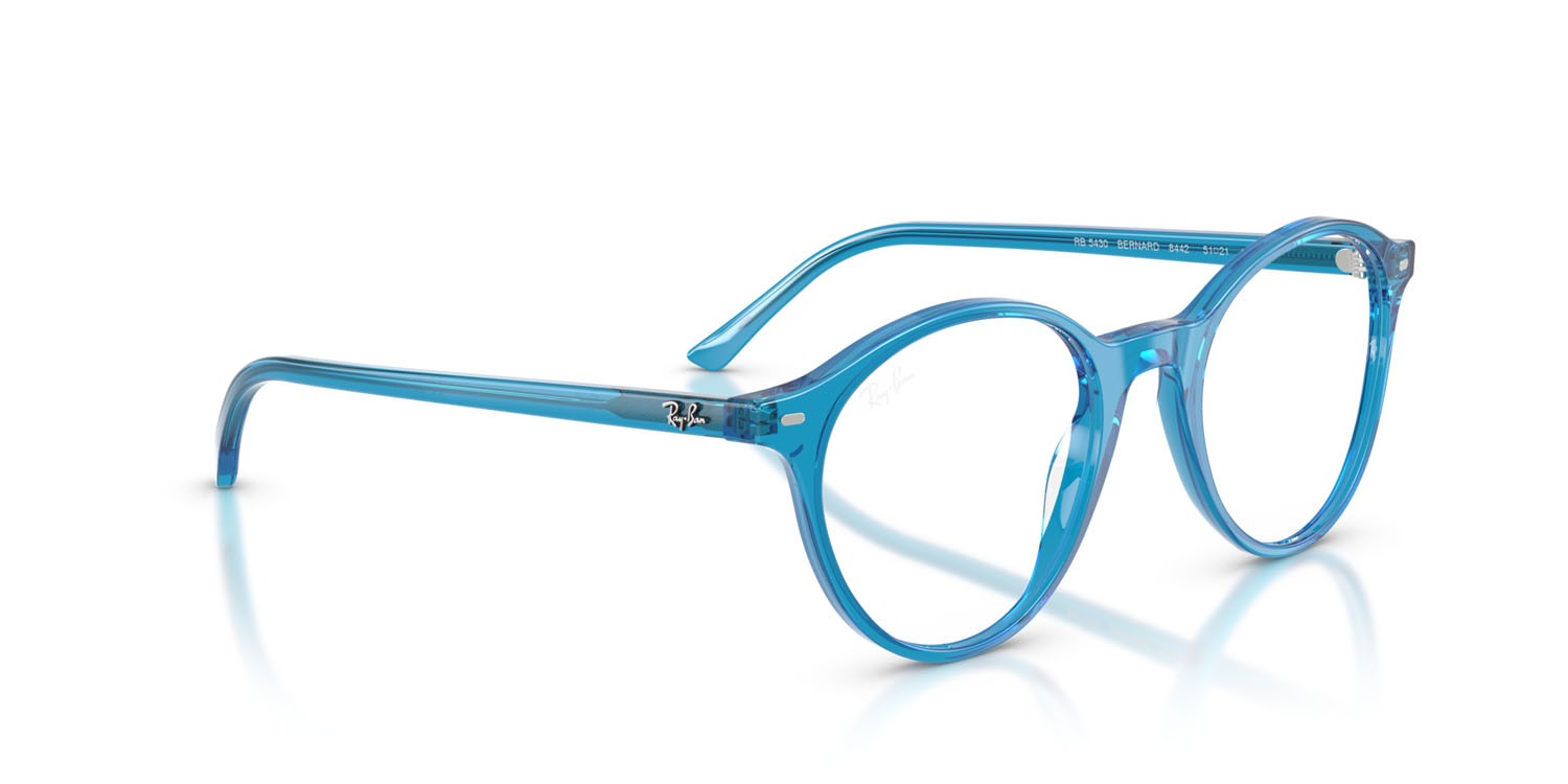 Eyeglasses Ray-Ban Bernard RX 5430 (8442) - RB 5430 8442 color blu shape pantos lenses trasparente