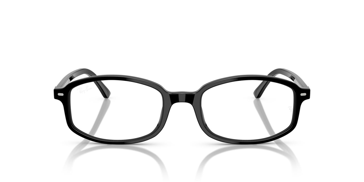 Occhiali da vista Ray-Ban Sam RX 5432 (2000) - RB 5432 2000 colore nero forma irregolare lenti trasparente