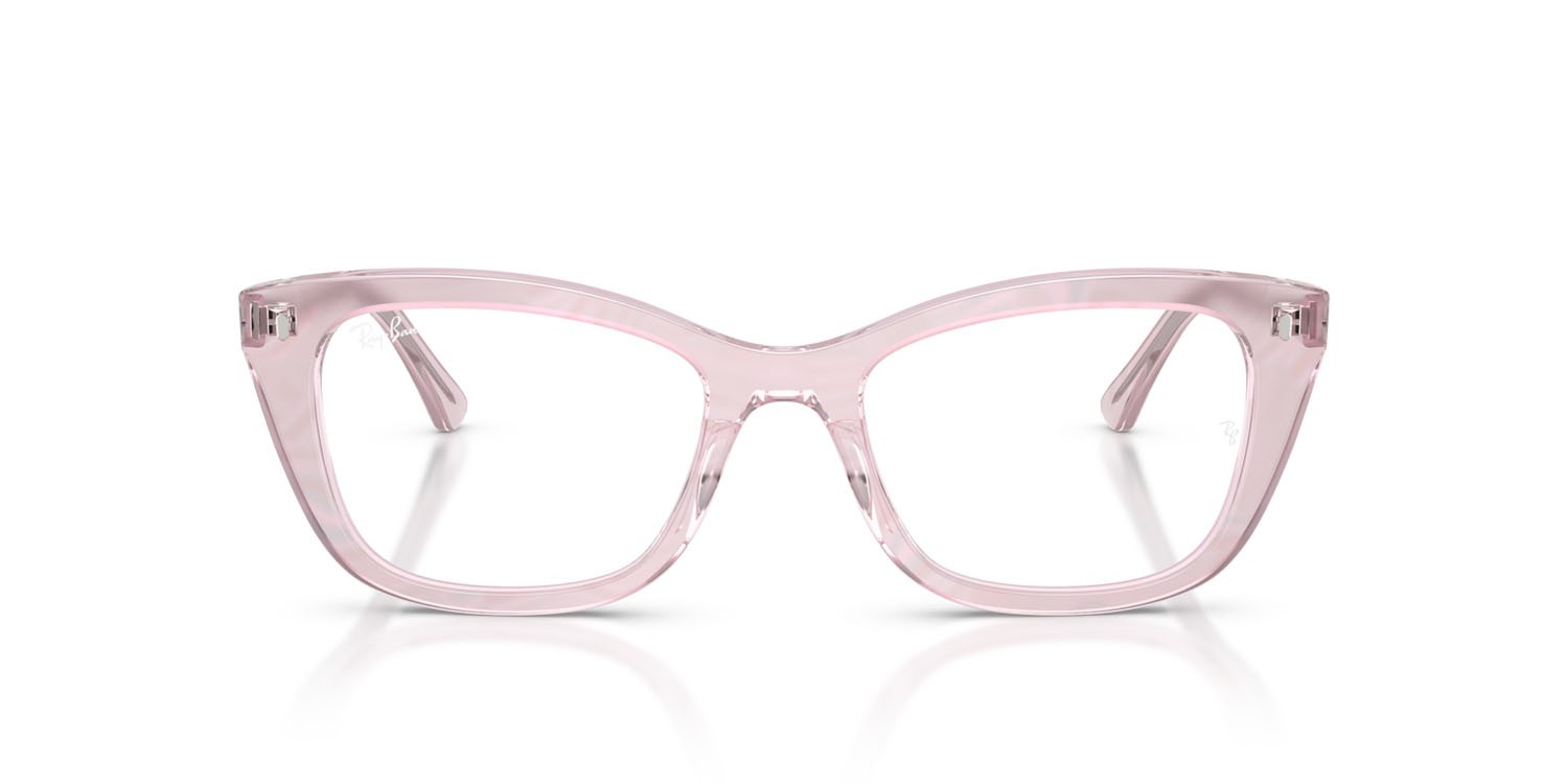 Occhiali da vista Ray-Ban Change RX 5433 (8292) - RB 5433 8292 colore fotocromatiche viola a onde forma quadrato lenti trasparente