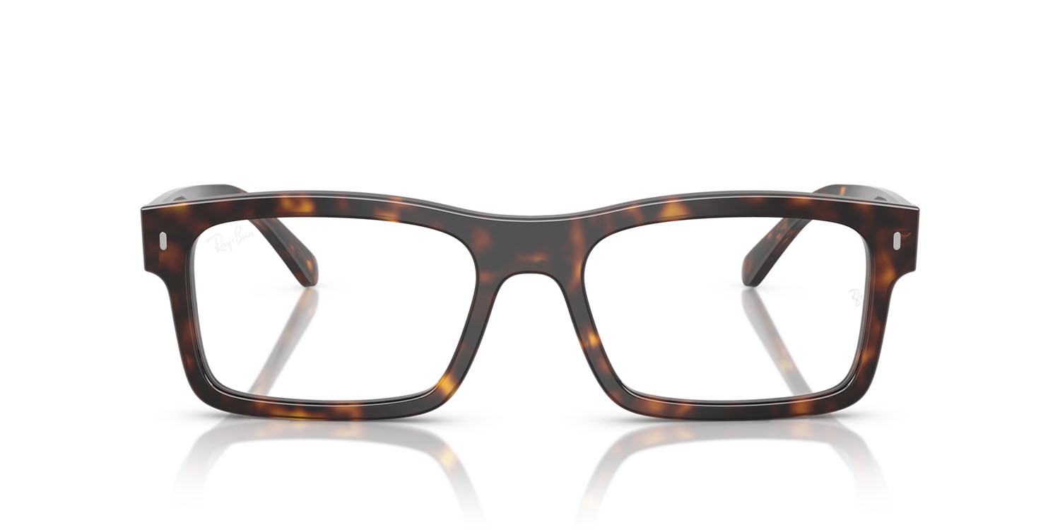 Eyeglasses Ray-Ban RX 5435 (2012) - RB 5435 2012 color havana shape rectangle lenses trasparente