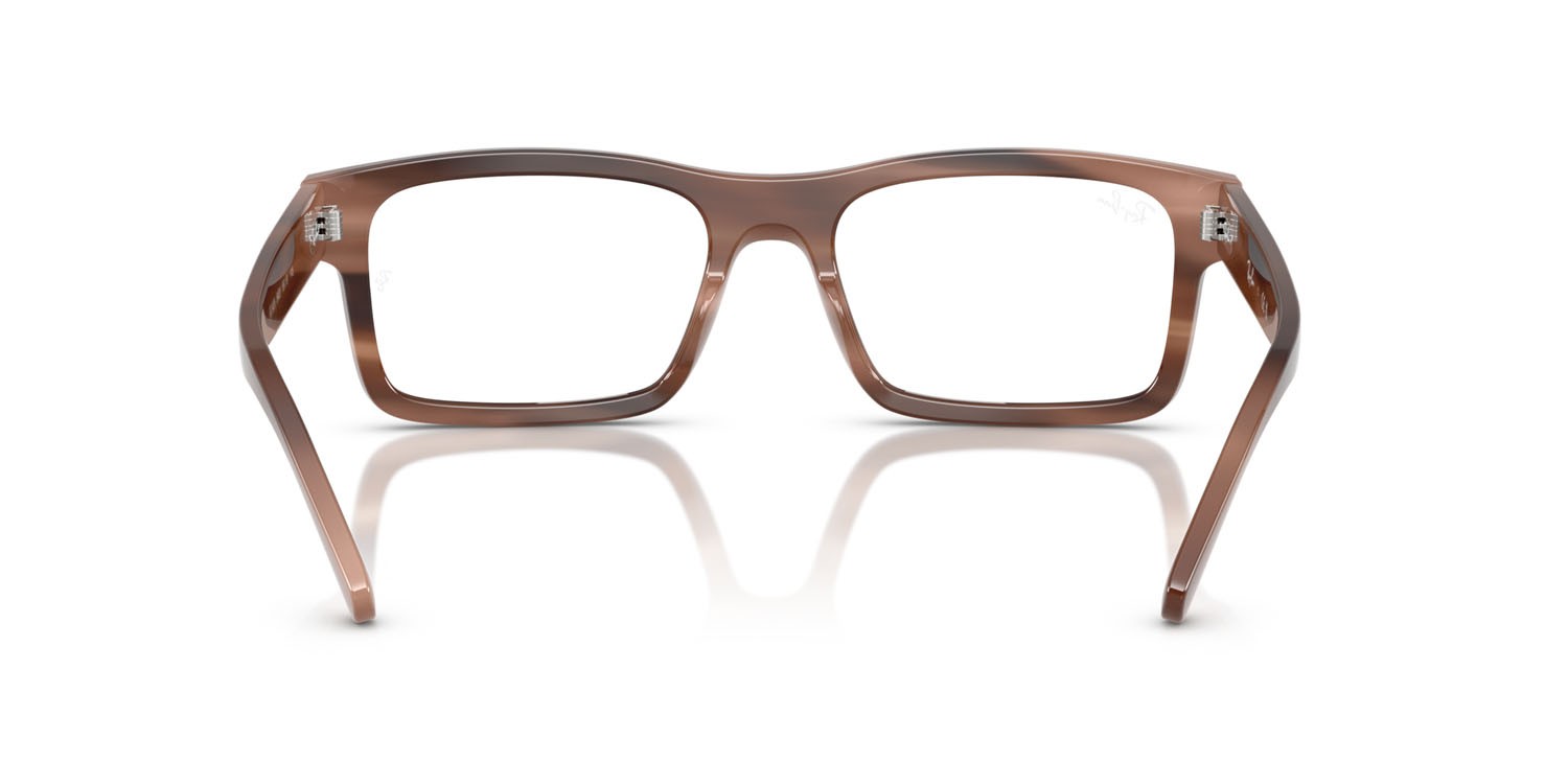 Eyeglasses Ray-Ban RX 5435 (8403) - RB 5435 8403 color marrone havana shape rectangle lenses trasparente