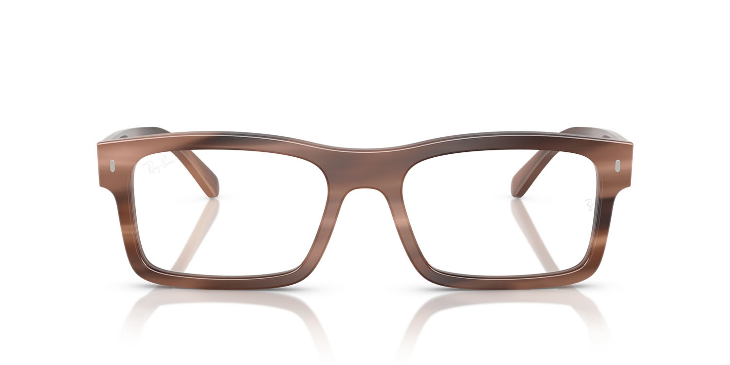 Eyeglasses Ray-Ban RX 5435 (8403) - RB 5435 8403 color marrone havana shape rectangle lenses trasparente