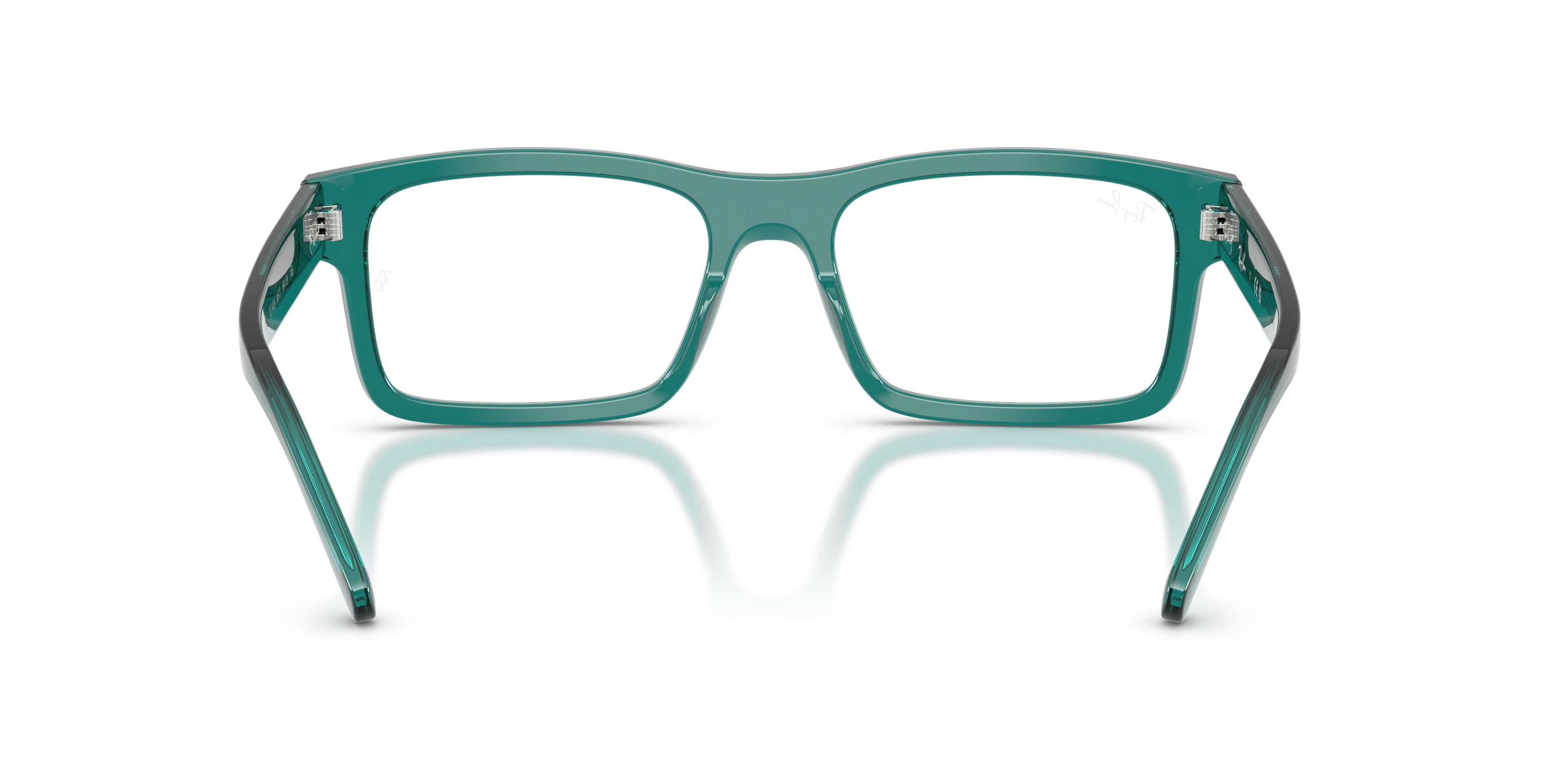 Eyeglasses Ray-Ban RX 5435 (8513) - RB 5435 8513 color transparent ottanio shape rectangle lenses trasparente