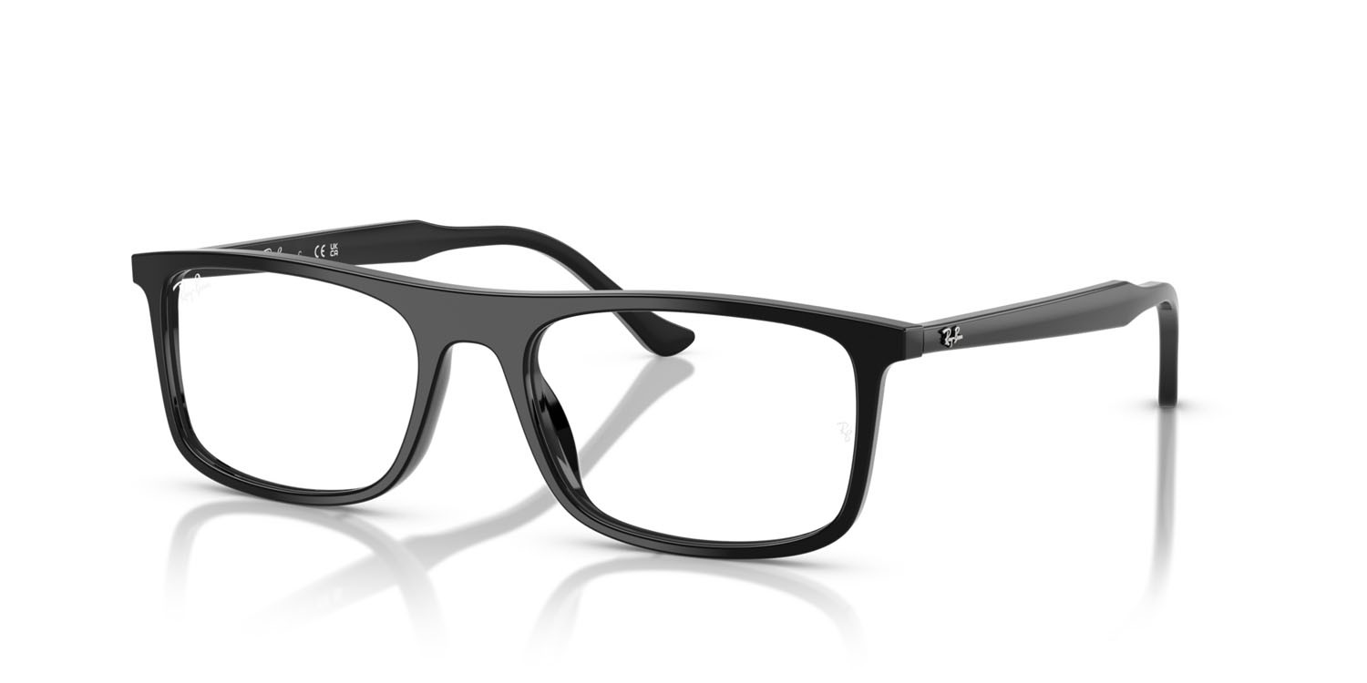 Occhiali da vista Ray-Ban RX 5440 (2000) - RB 5440 2000 colore nero forma rettangolare lenti trasparente