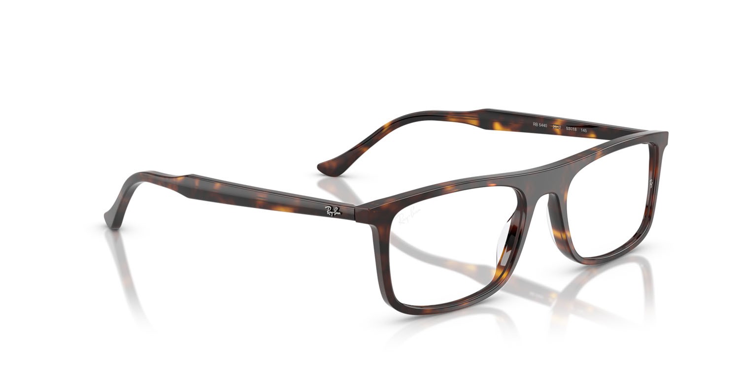 Occhiali da vista Ray-Ban RX 5440 (2012) - RB 5440 2012 colore havana forma rettangolare lenti trasparente