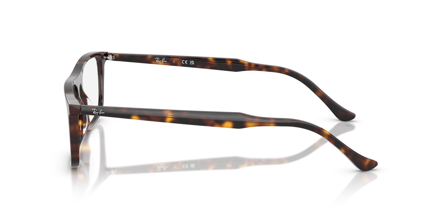 Occhiali da vista Ray-Ban RX 5440 (2012) - RB 5440 2012 colore havana forma rettangolare lenti trasparente