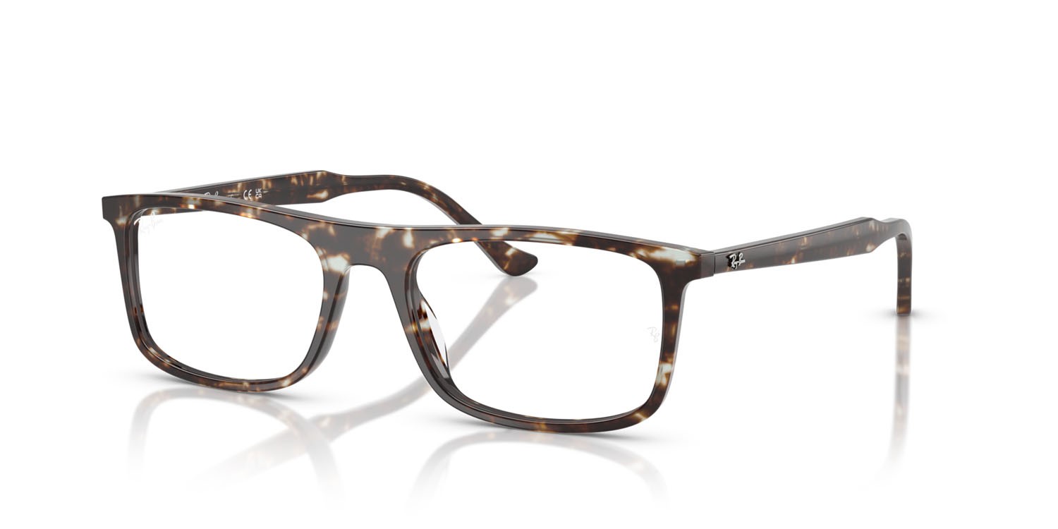 Occhiali da vista Ray-Ban RX 5440 (8425) - RB 5440 8425 colore giallo havana tartarugato forma rettangolare lenti trasparente