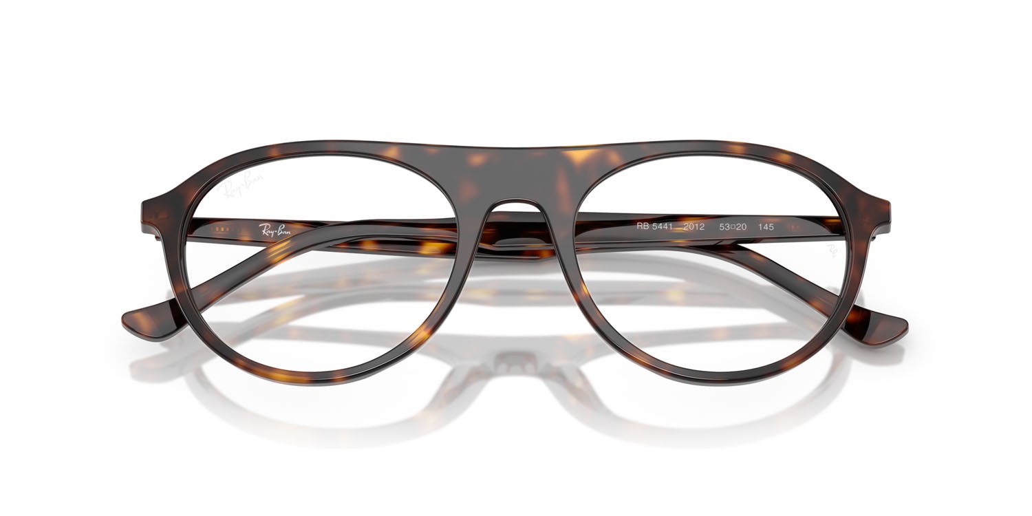 Eyeglasses Ray-Ban RX 5441 (2012) - RB 5441 2012 color havana shape square lenses trasparente