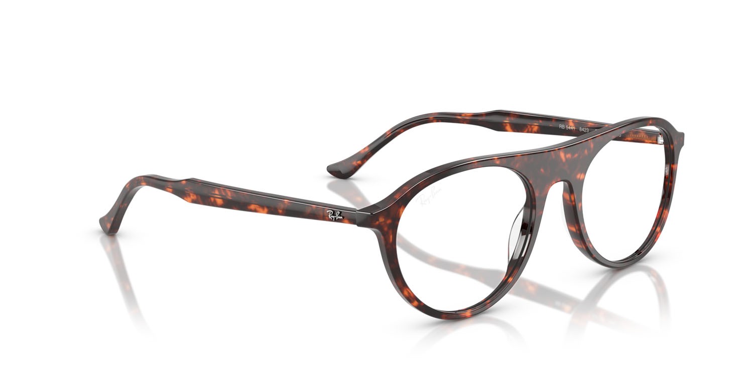 Occhiali da vista Ray-Ban RX 5441 (8423) - RB 5441 8423 colore rosso havana tartarugato forma quadrato lenti trasparente