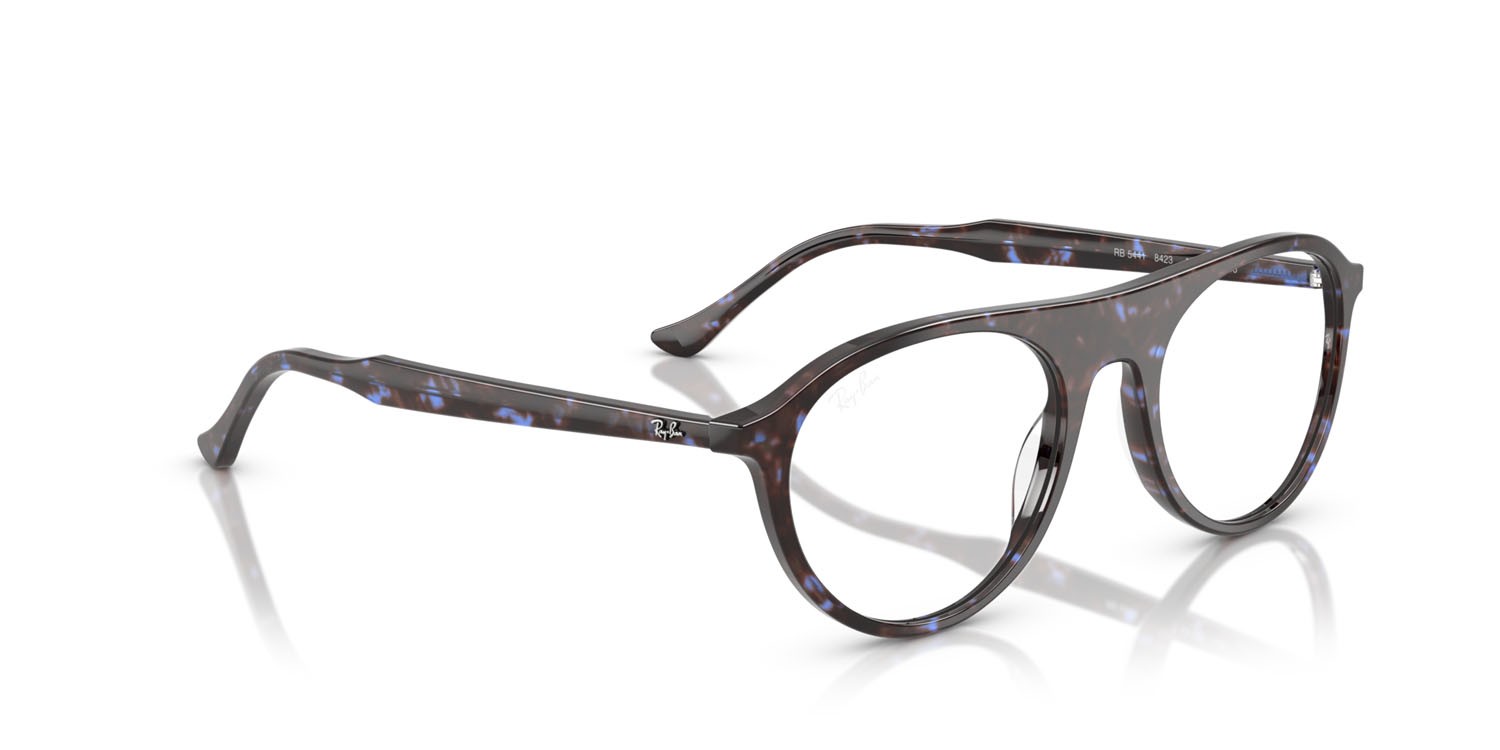 Occhiali da vista Ray-Ban RX 5441 (8424) - RB 5441 8424 colore havana blu tartarugato forma quadrato lenti trasparente