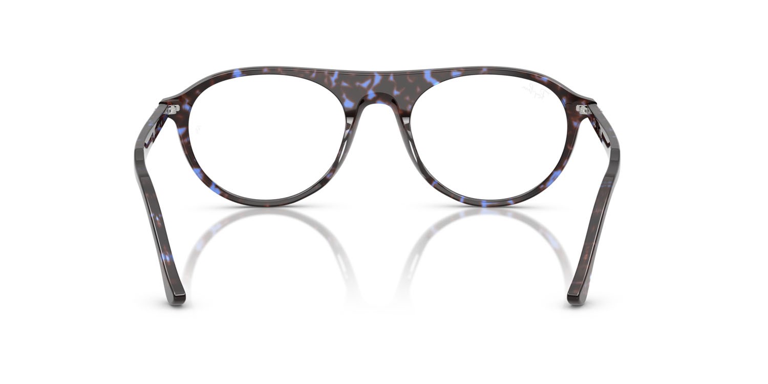 Occhiali da vista Ray-Ban RX 5441 (8424) - RB 5441 8424 colore havana blu tartarugato forma quadrato lenti trasparente
