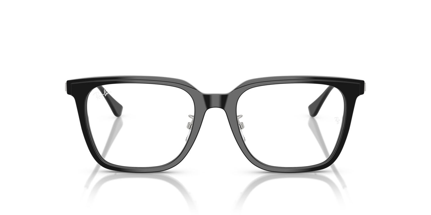 Occhiali da vista Ray-Ban RX 5442D (2000) - RB 5442D 2000 colore nero forma quadrato lenti trasparente