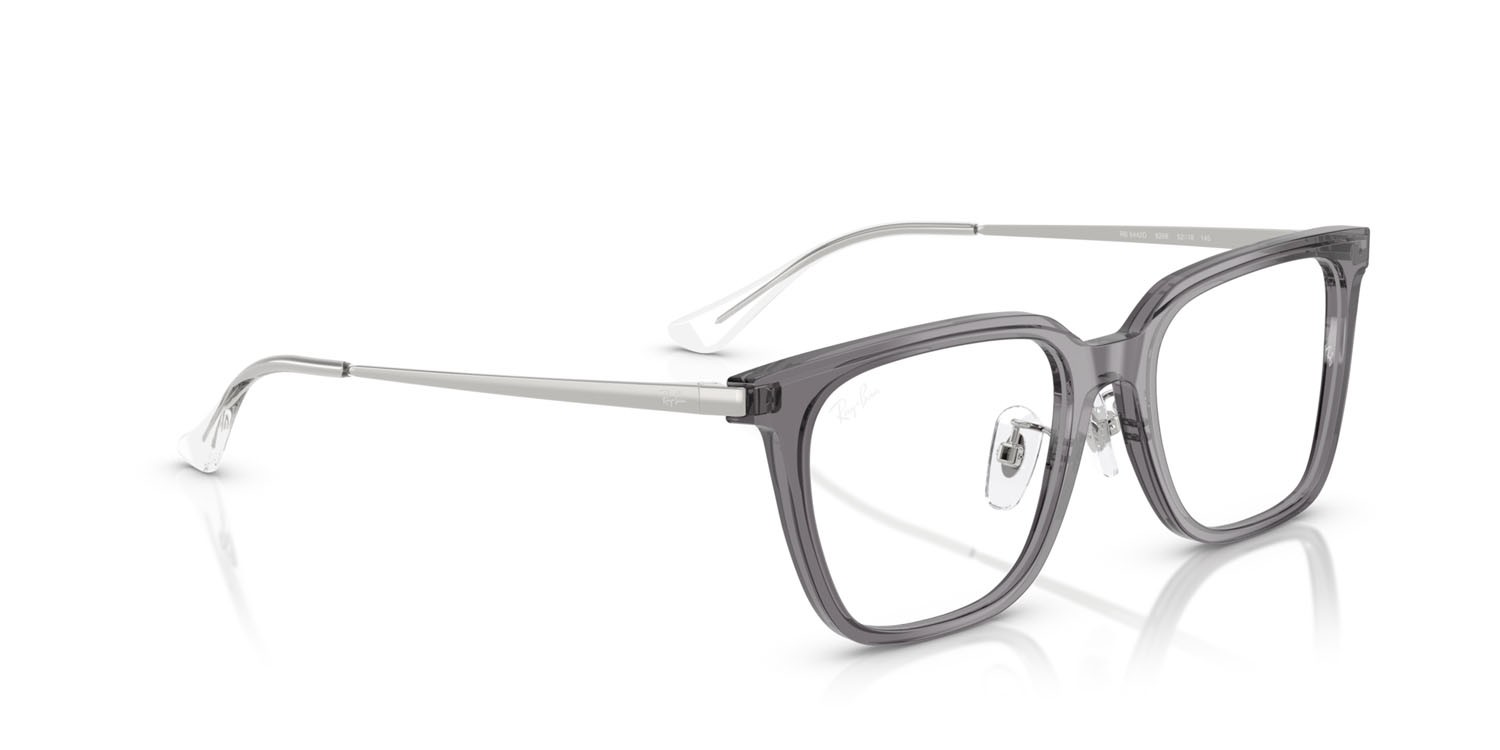 Occhiali da vista Ray-Ban RX 5442D (8268) - RB 5442D 8268 colore grigio trasparente forma quadrato lenti trasparente