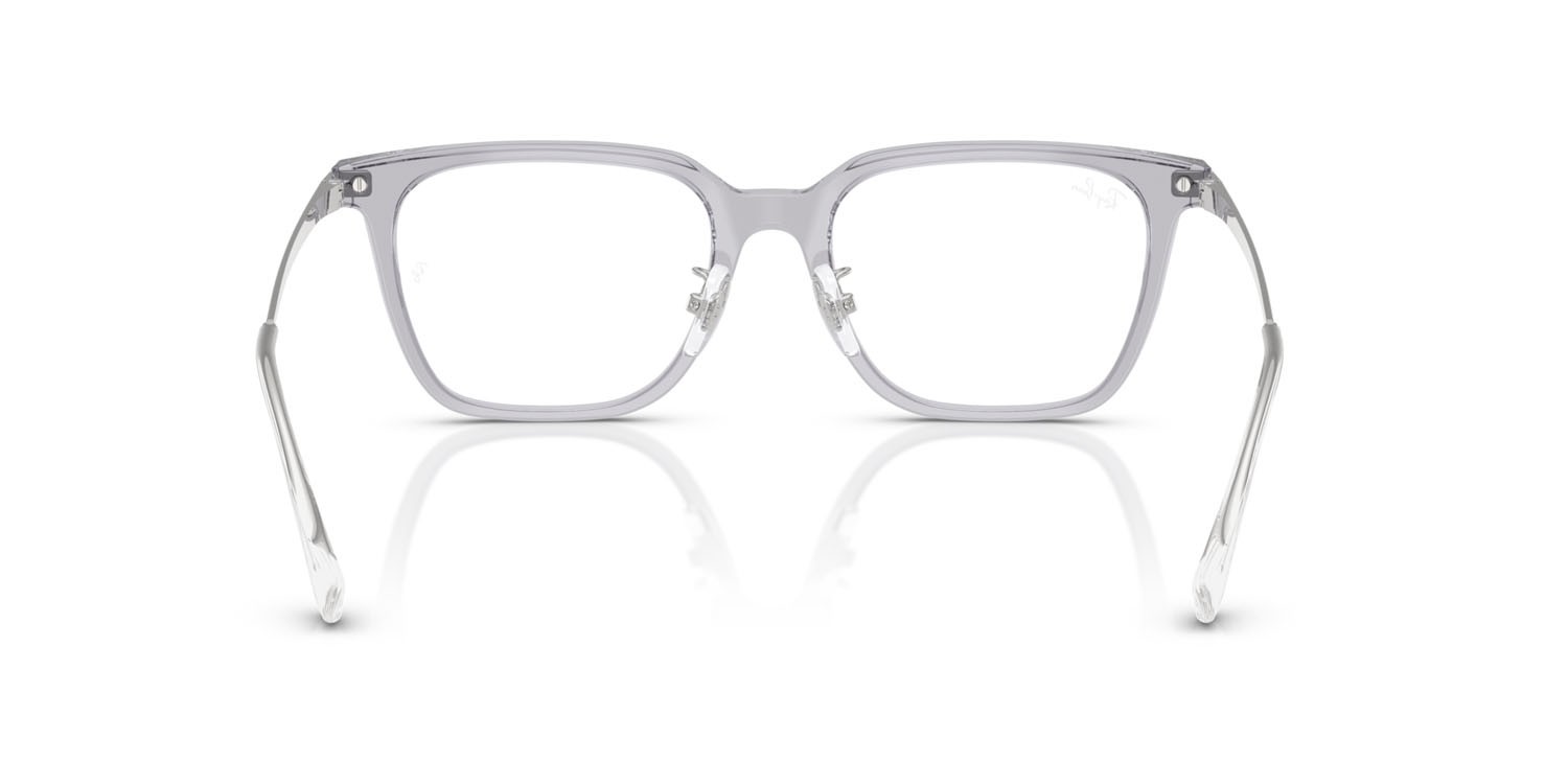 Occhiali da vista Ray-Ban RX 5442D (8415) - RB 5442D 8415 colore grigio chiaro forma quadrato lenti trasparente