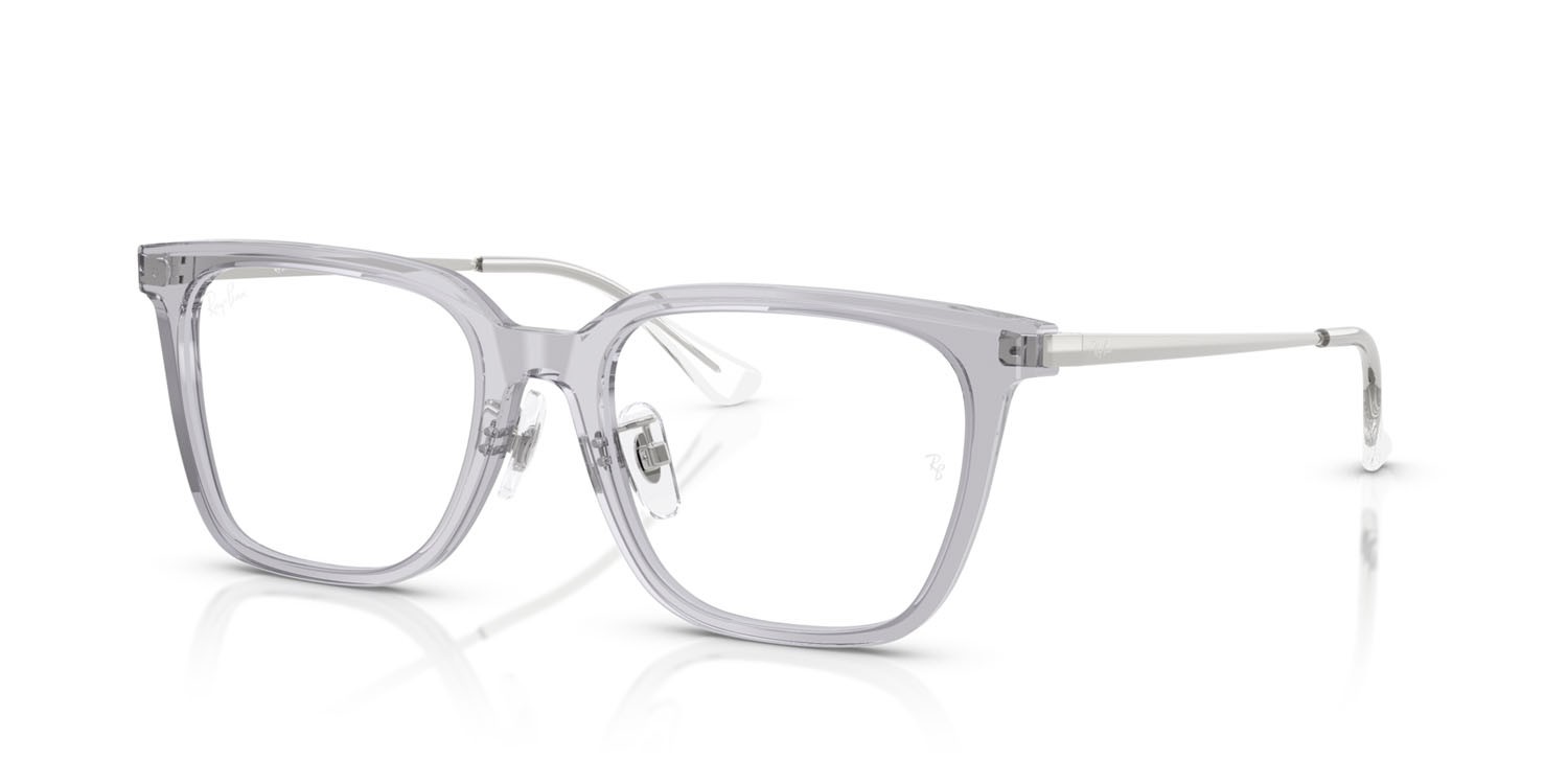 Occhiali da vista Ray-Ban RX 5442D (8415) - RB 5442D 8415 colore grigio chiaro forma quadrato lenti trasparente