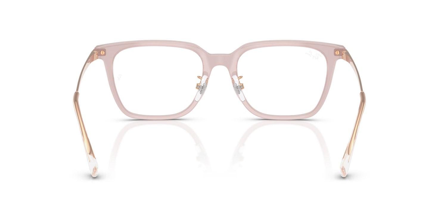 Eyeglasses Ray-Ban RX 5442D (8438) - RB 5442D 8438 color marrone chiaro shape square lenses trasparente