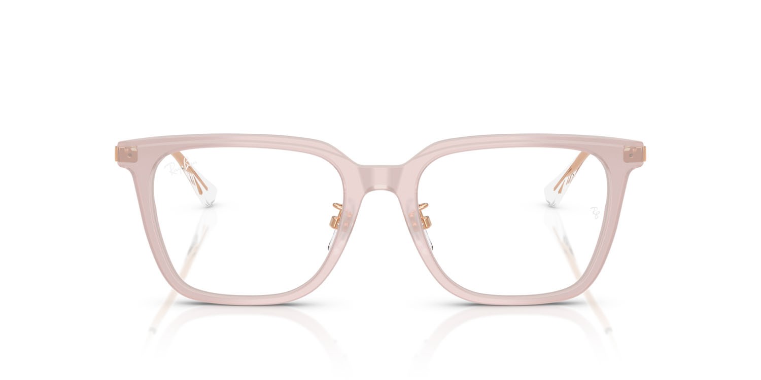 Eyeglasses Ray-Ban RX 5442D (8438) - RB 5442D 8438 color marrone chiaro shape square lenses trasparente