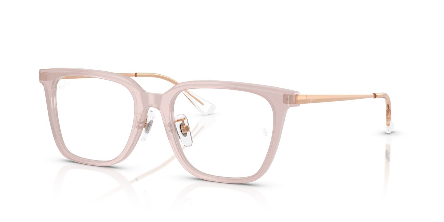 Eyeglasses Ray-Ban RX 5442D (8438) - RB 5442D 8438 color marrone chiaro shape square lenses trasparente