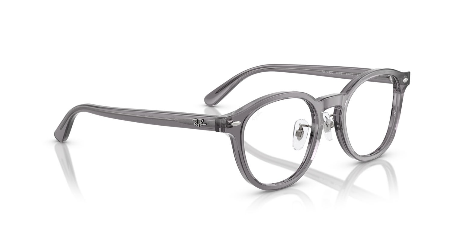 Occhiali da vista Ray-Ban RX 5443D (8268) - RB 5443D 8268 colore grigio trasparente forma quadrato lenti trasparente