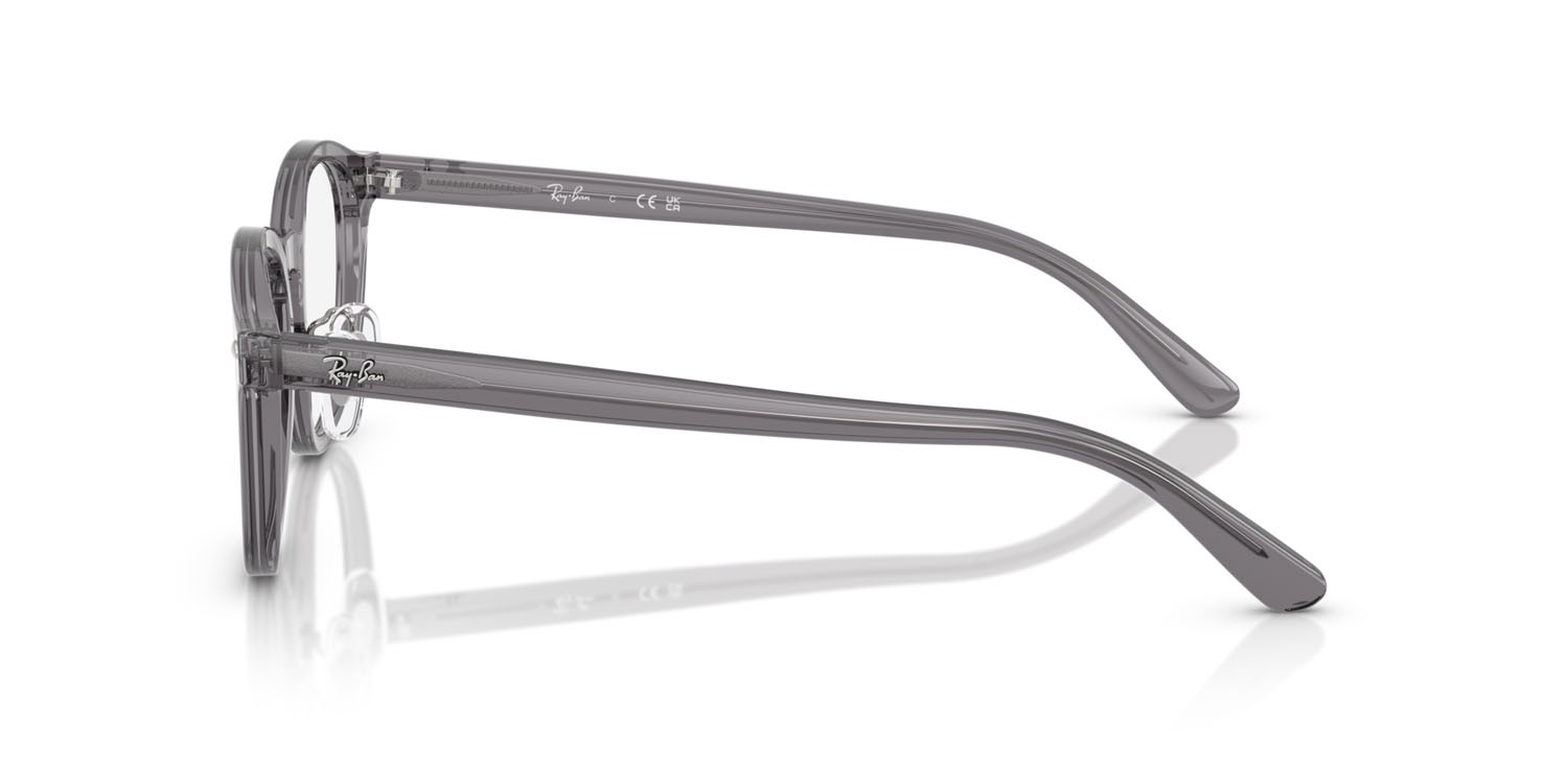 Occhiali da vista Ray-Ban RX 5443D (8268) - RB 5443D 8268 colore grigio trasparente forma quadrato lenti trasparente