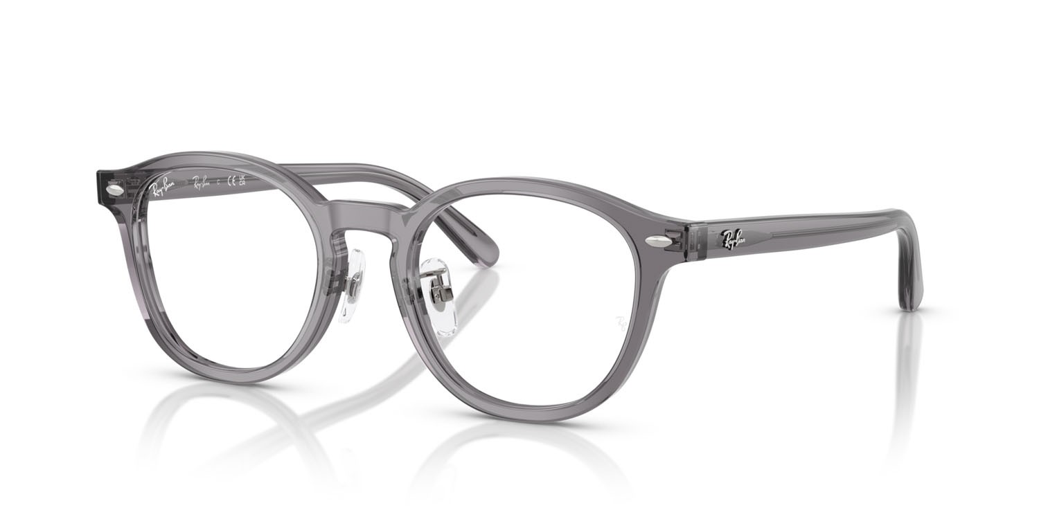Occhiali da vista Ray-Ban RX 5443D (8268) - RB 5443D 8268 colore grigio trasparente forma quadrato lenti trasparente