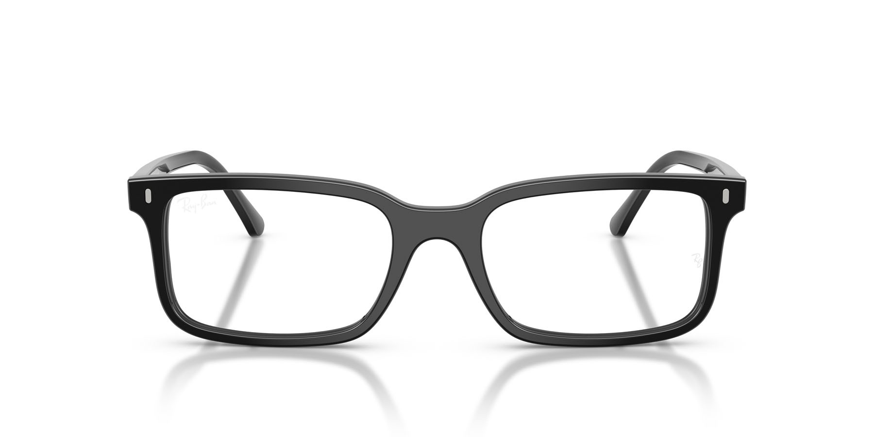 Occhiali da vista Ray-Ban RX 5445 (2000) - RB 5445 2000 colore nero forma quadrato lenti trasparente