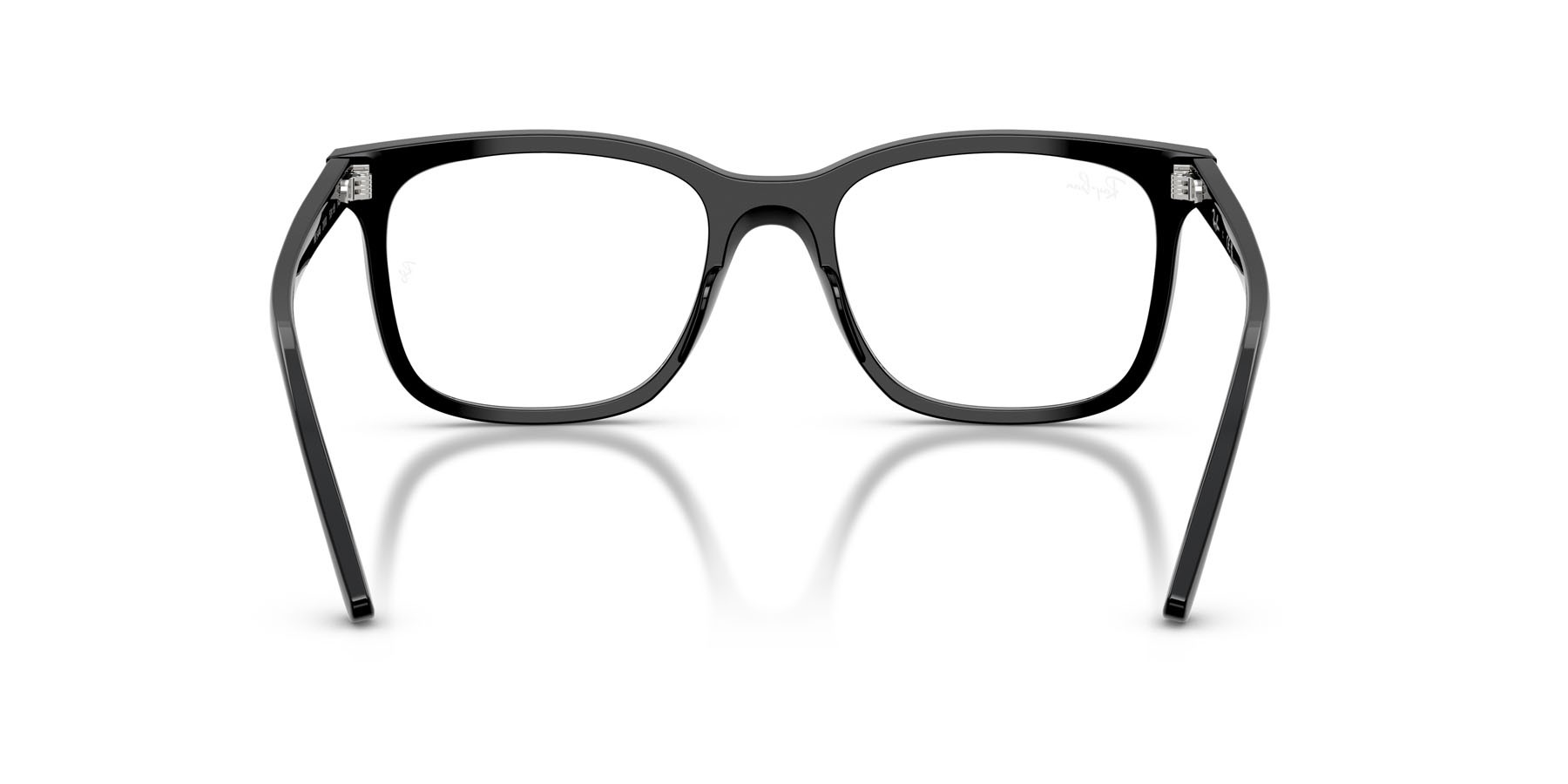 Eyeglasses Ray-Ban RX 5446 (2000) - RB 5446 2000 color nero shape square lenses trasparente