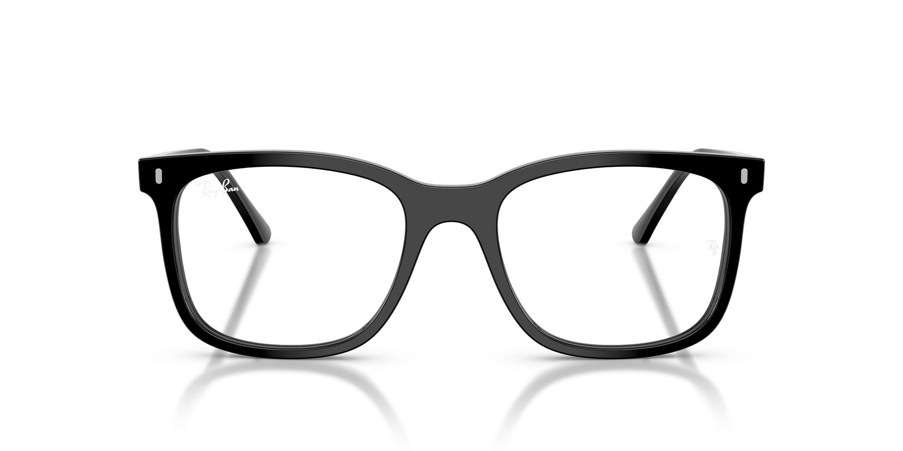 Eyeglasses Ray-Ban RX 5446 (2000) - RB 5446 2000 color nero shape square lenses trasparente