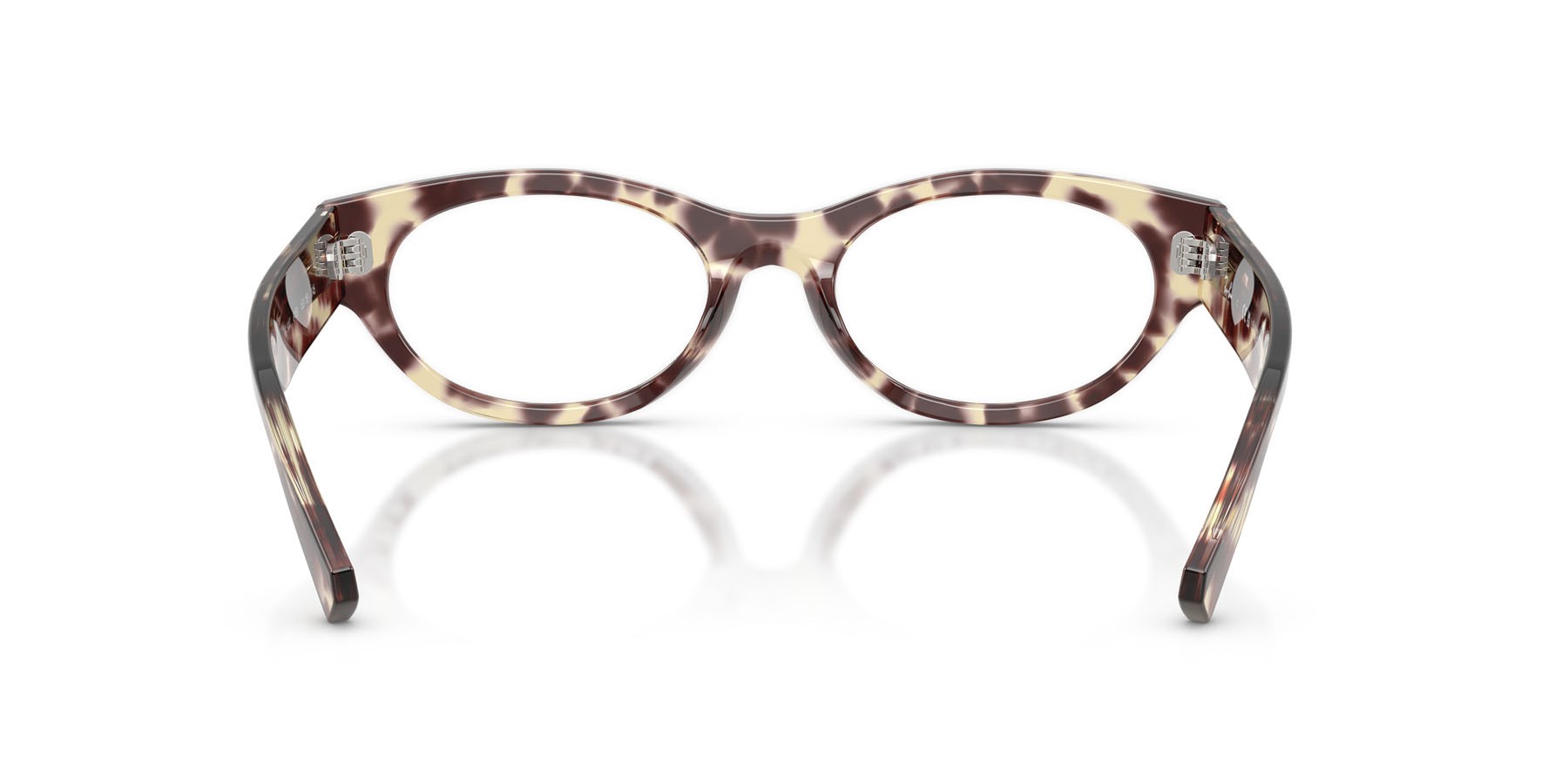 Eyeglasses Ray-Ban RX 5447 (8459) - RB 5447 8459 color havana verde shape oval lenses trasparente