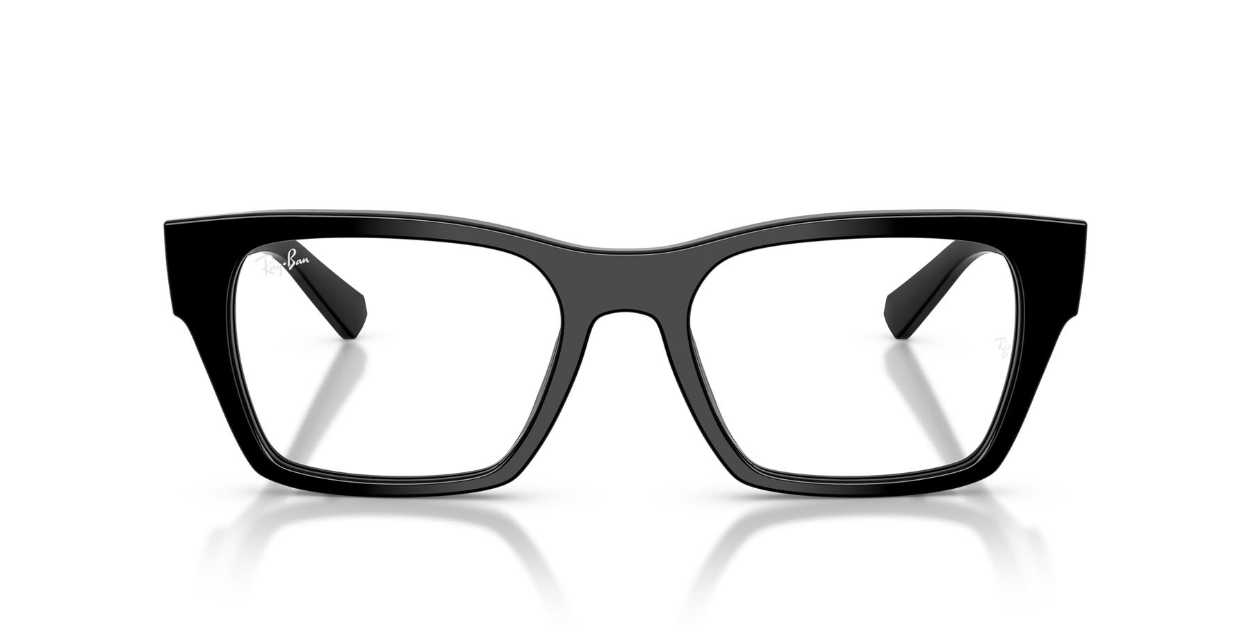Eyeglasses Ray-Ban RX 5448 (2000) - RB 5448 2000 color nero shape irregular lenses trasparente