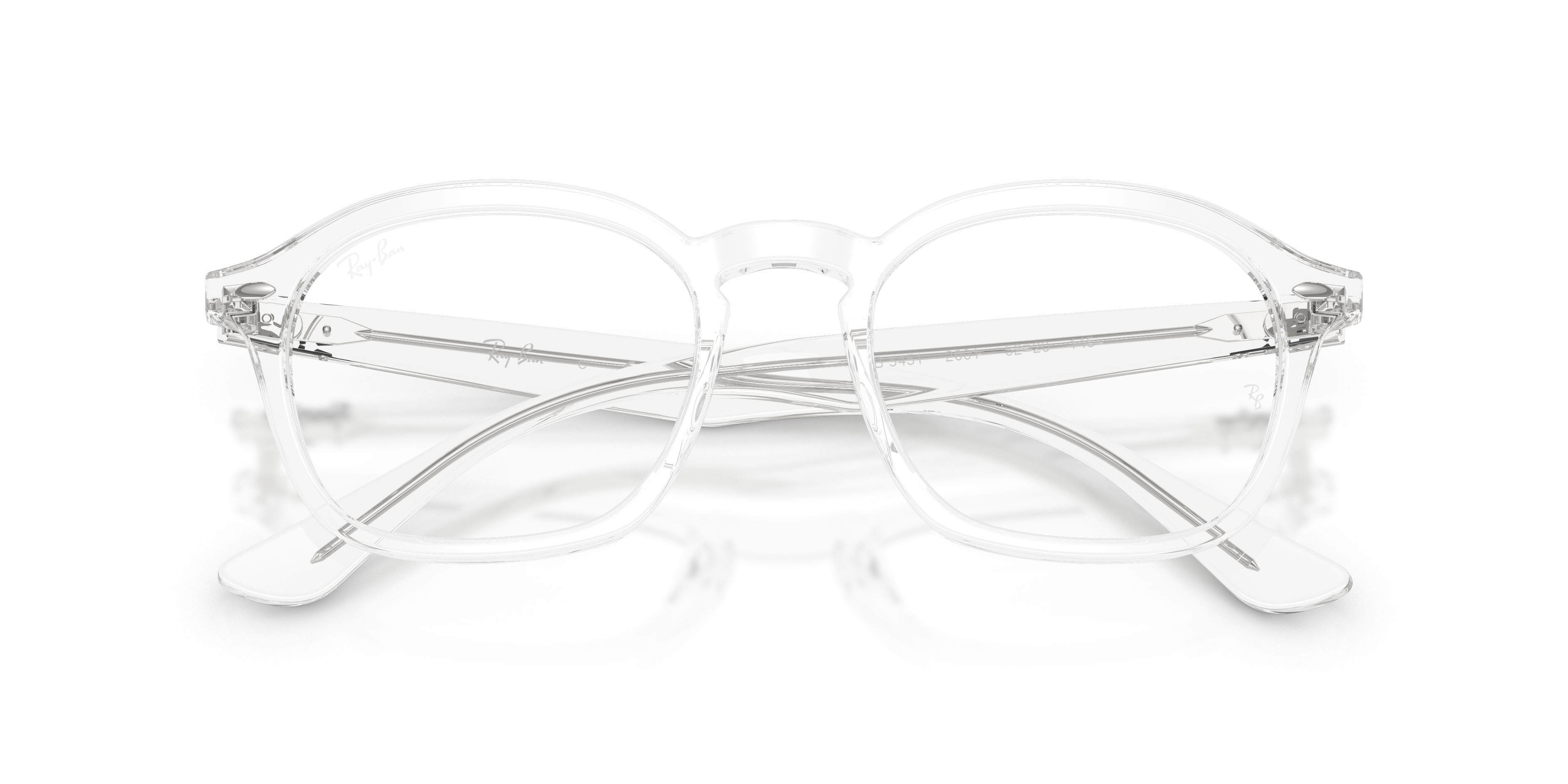 Eyeglasses Ray-Ban RX 5451 (2001) - RB 5451 2001 color trasparente shape square lenses trasparente