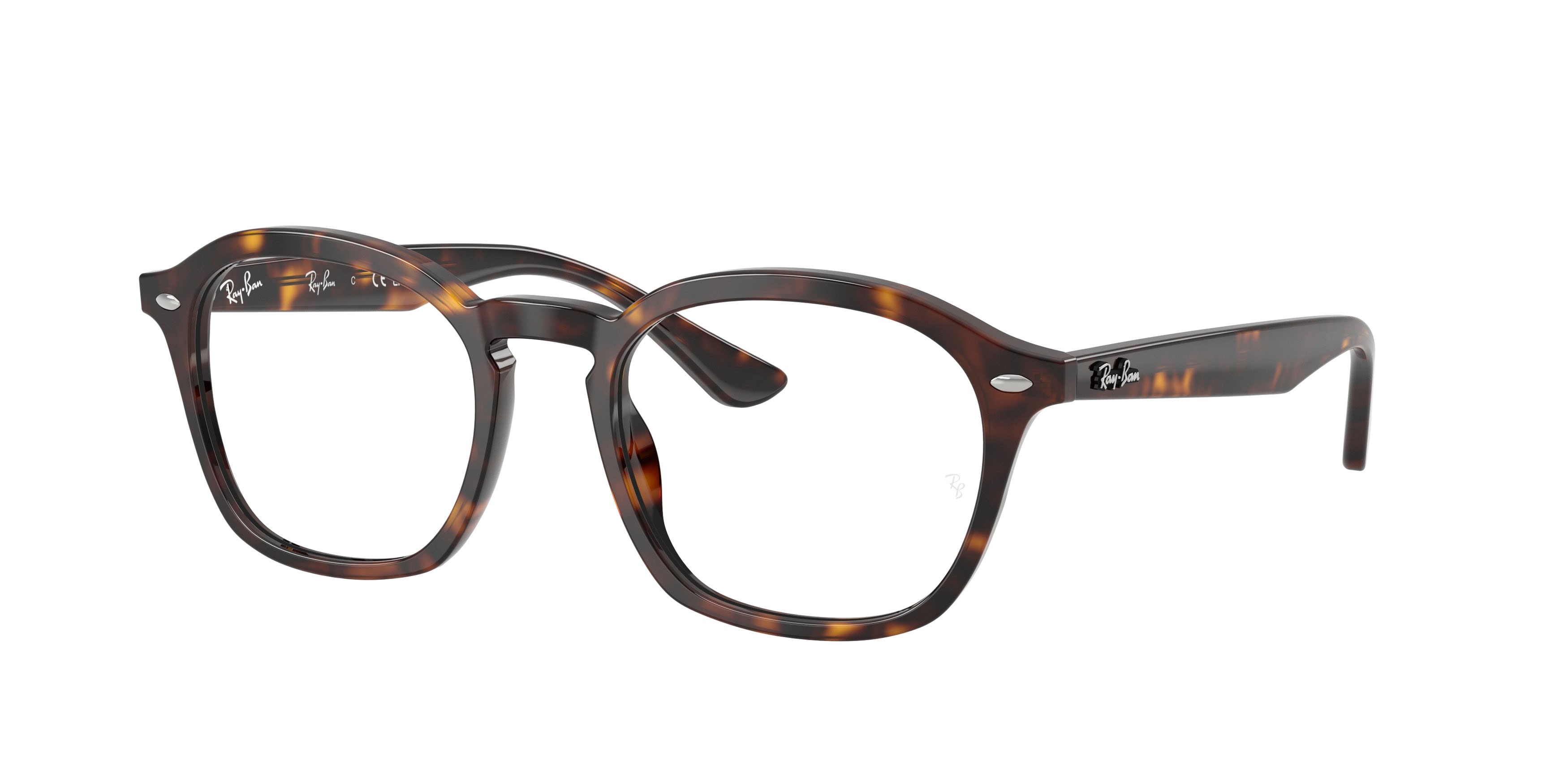 Eyeglasses Ray-Ban RX 5451 (2012) - RB 5451 2012 color havana shape square lenses trasparente