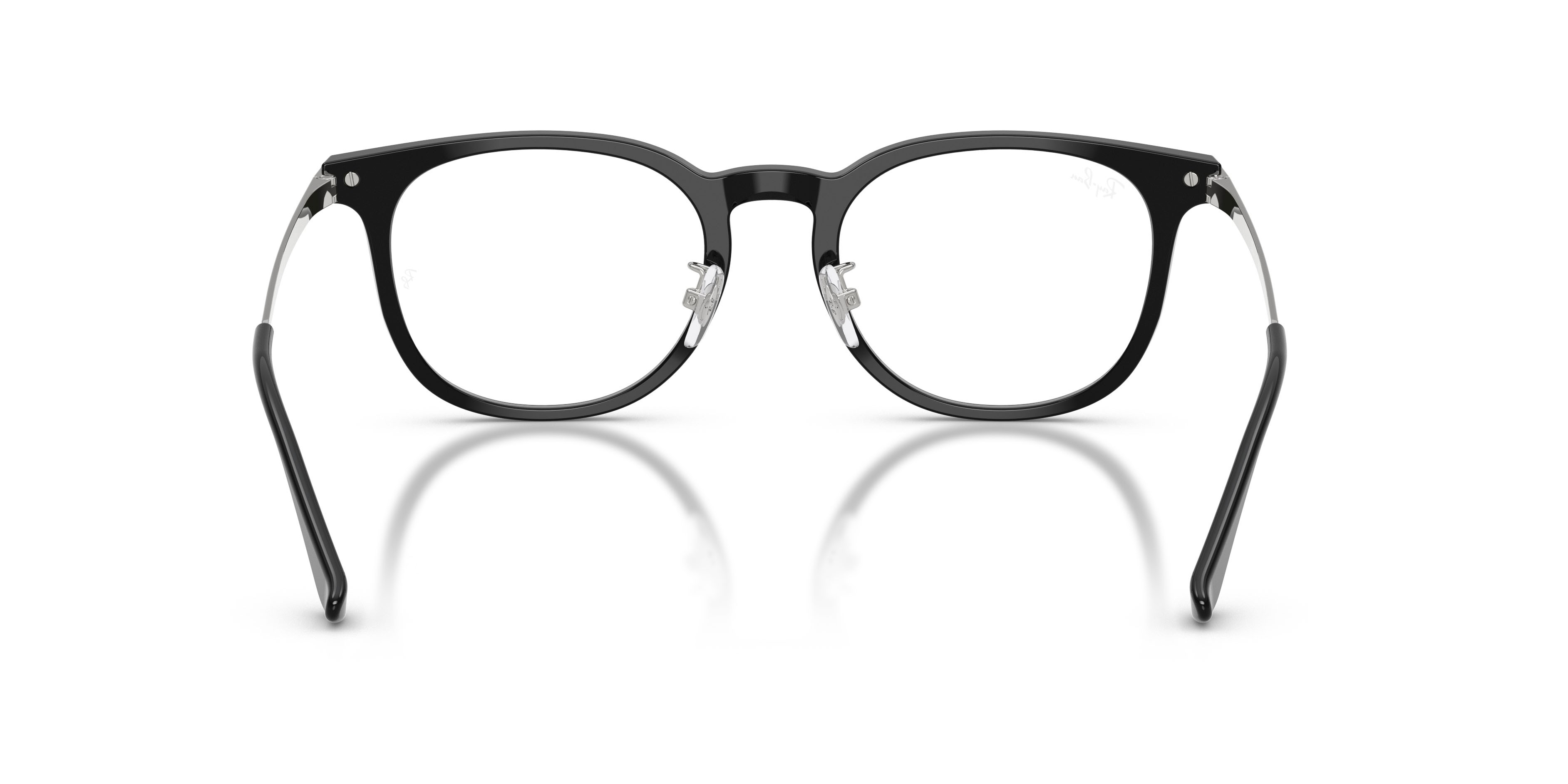 Eyeglasses Ray-Ban RX 5453D (2000) - RB 5453D 2000 color nero shape square lenses trasparente