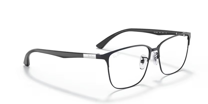 Brillen Ray-Ban RX 6380D (2509) - RB 6380D 2509 farbe nero form quadratisch gläser lente demo