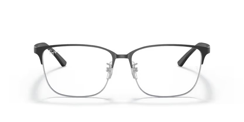 Brillen Ray-Ban RX 6380D (2897) - RB 6380D 2897 farbe nero form quadratisch gläser lente demo