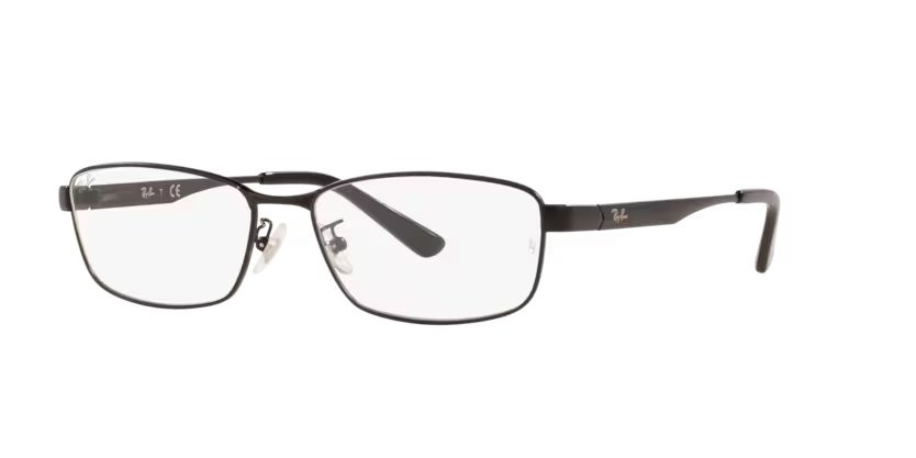 Occhiali da vista Ray-Ban RX 6452D (2503) - RB 6452D 2503 colore nero forma quadrato lenti trasparente