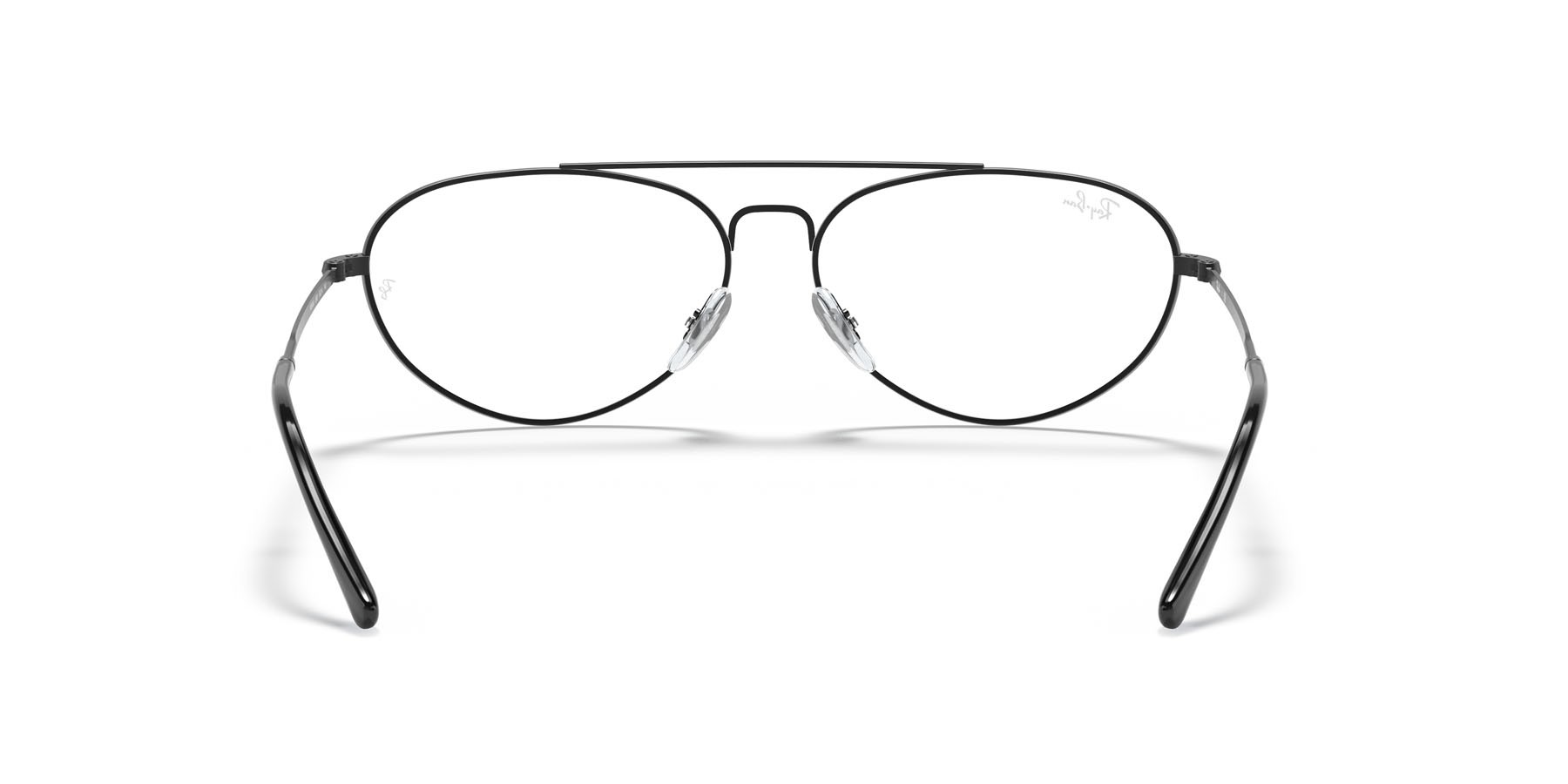Brillen Ray-Ban RX 6454 (2509) - RB 6454 2509 farbe nero form oval gläser trasparente