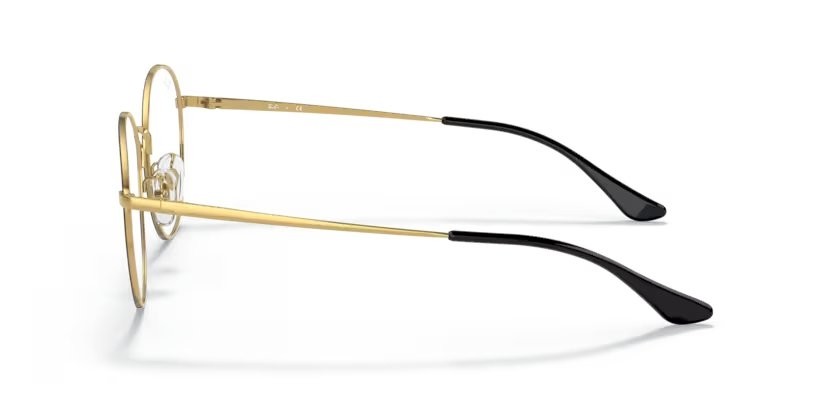 Brillen Ray-Ban RX 6475D (2991) - RB 6475D 2991 farbe nero su oro form pantos gläser trasparente