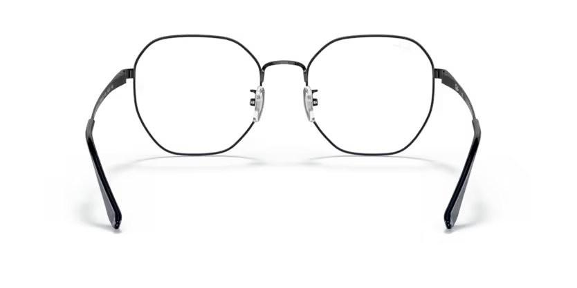 Brillen Ray-Ban RX 6482D (2509) - RB 6482D 2509 farbe nero form unregelmäßig gläser trasparente