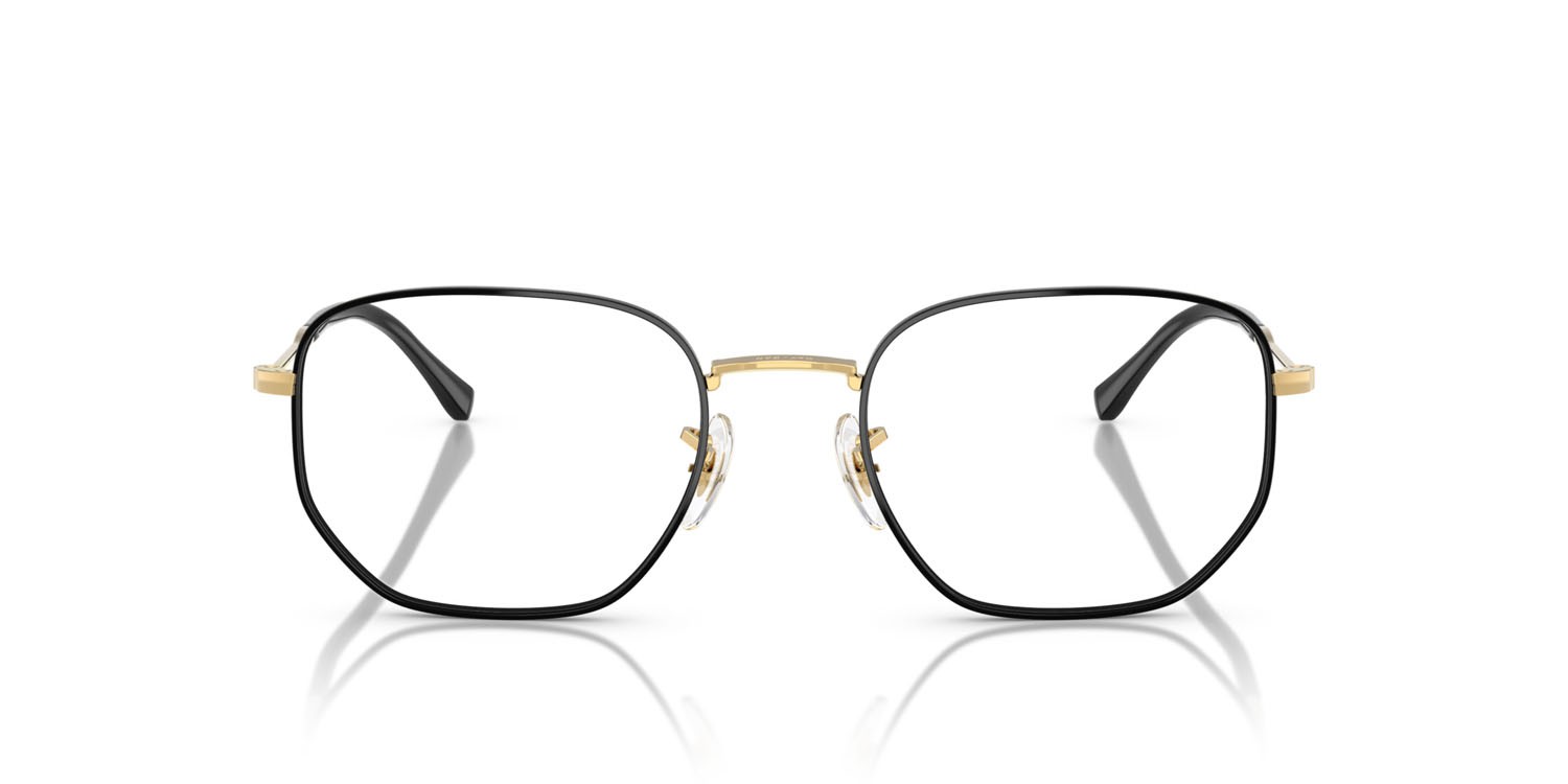 Occhiali da vista Ray-Ban RX 6496 (3175) - RB 6496 3175 colore nero su arista forma irregolare lenti trasparente