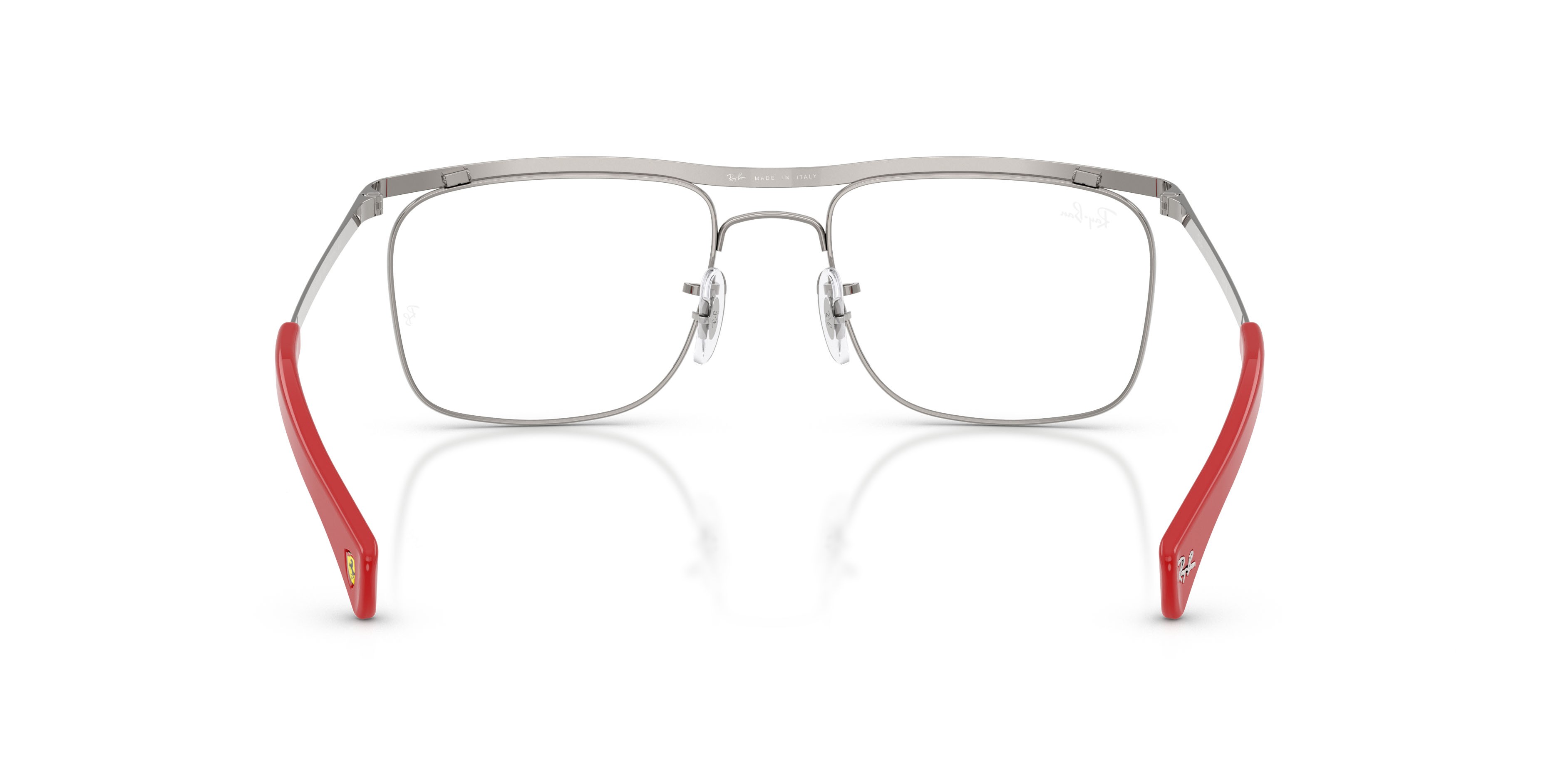 Occhiali da vista Ray-Ban Scuderia Ferrari RX 6519M (F001) - RB 6519M F001 colore gunmetal forma quadrato lenti lente demo